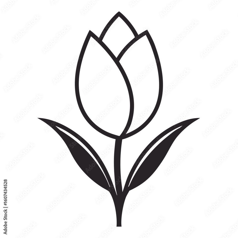 Obraz premium vector illustration of a plant