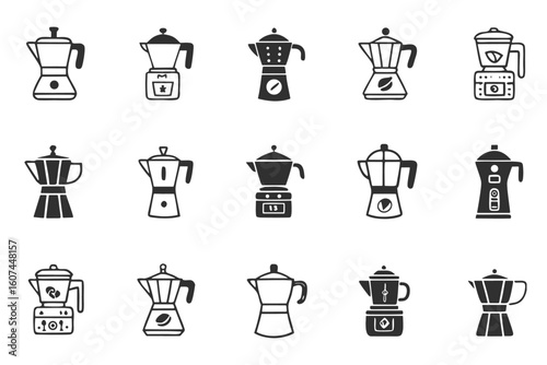 coffe maker icons