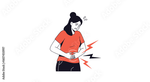 Understanding common causes of abdominal pain and discomfort in women experiencing digestive issues