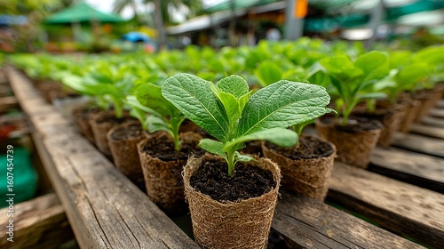 Immersive Garden Plantation Composition with Textured Soil Layers – Sustainable Wellness Visual for Digital Wellness and Eco-Friendly Branding