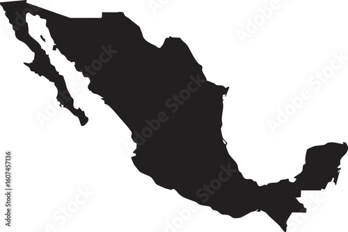 Vector Map of Mexico