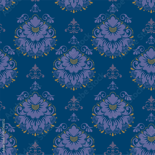 Classical Luxury Pattern Background Vector Design