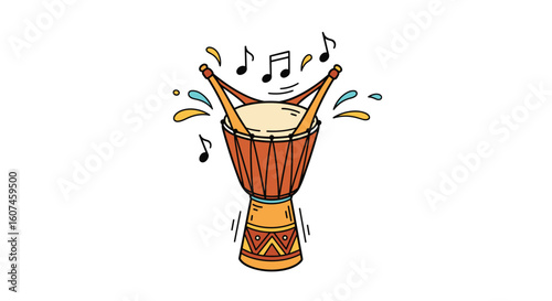African drumming rhythmic percussion instruments traditional cultural music celebration