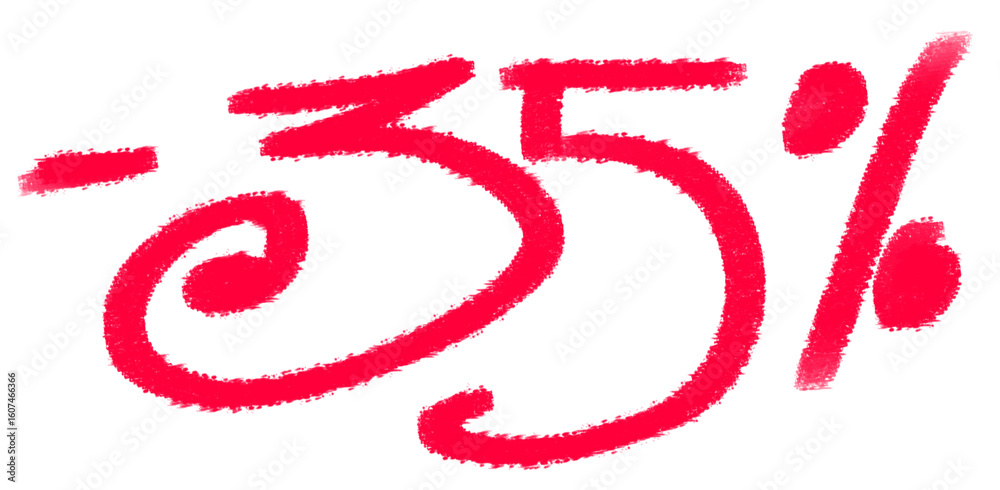 Thirty-five percent off Thirty-five percent off