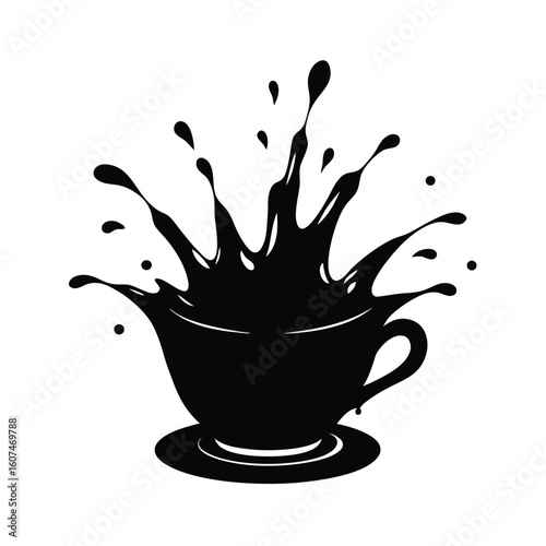 Salpicadura Energética con Partículas de Té Movimiento