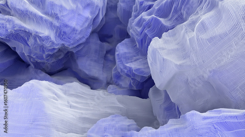 Wallpaper Mural blue ice background Torontodigital.ca