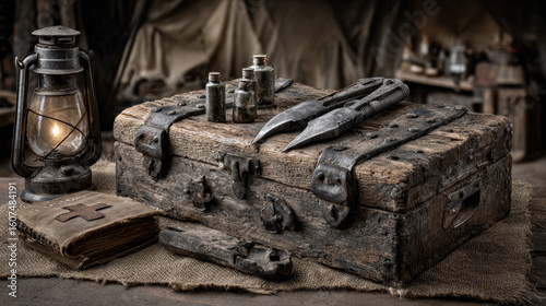 World war i military dentists kit displayed 03