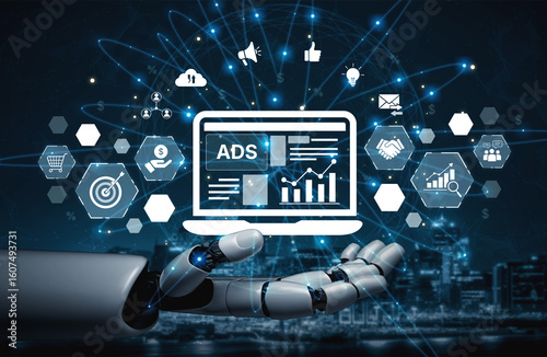 Wallpaper Mural AI drives digital marketing and online ads with smart targeting, content automation, and ROI tracking for business growth. Artificial intelligence spline Torontodigital.ca