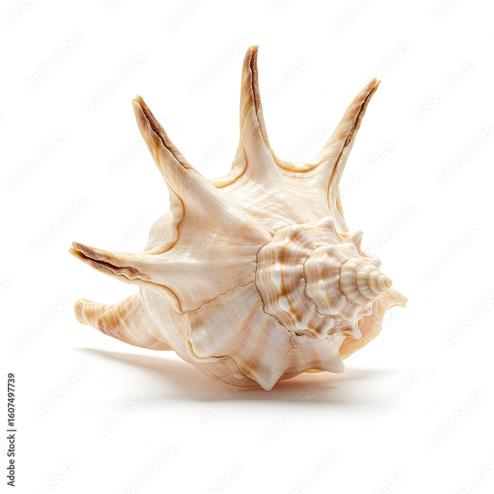 Seashell isolated on white background Seashell isolated on white background