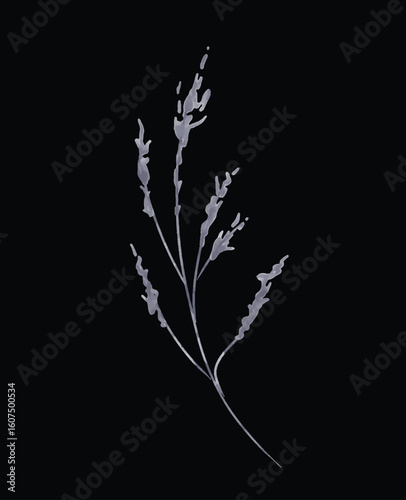 silhouette of a tree