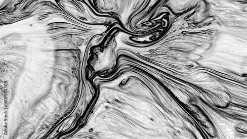 The swirled paints form colorful curved layers. This clip can be used as background for different kinds of projects such as advertisements, presentations, reports, music videos, websites, mobile apps,