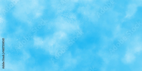 Light blue grunge powder texture art creative and painted design watercolor abstract background for design, natural sky-blue beautiful vintage grunge texture artistic watercolor splash background.