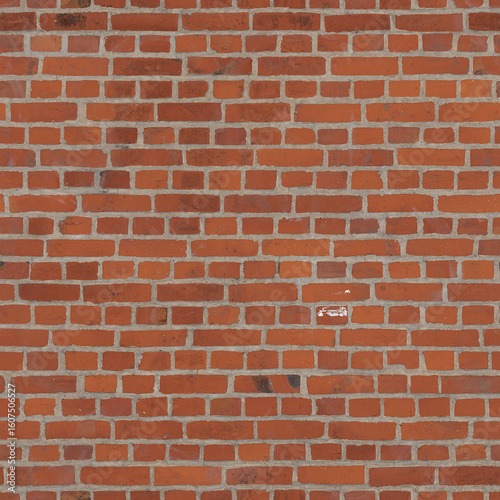 red brick wall