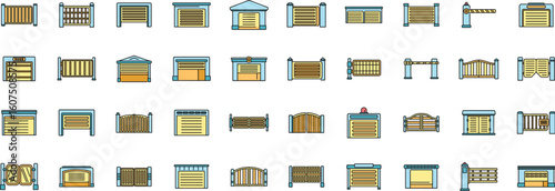 Different types of automatic gates and fences ensuring security and privacy
