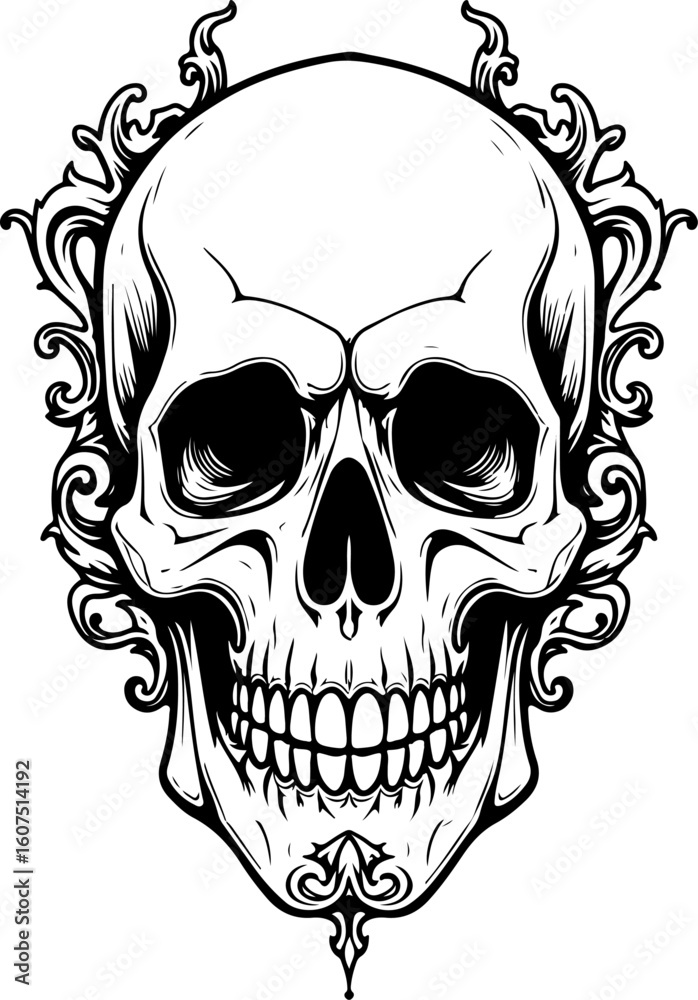 Obraz premium dragon tattoo tribal skull tattoo, rose tattoo floral tattoo, vector bundle
