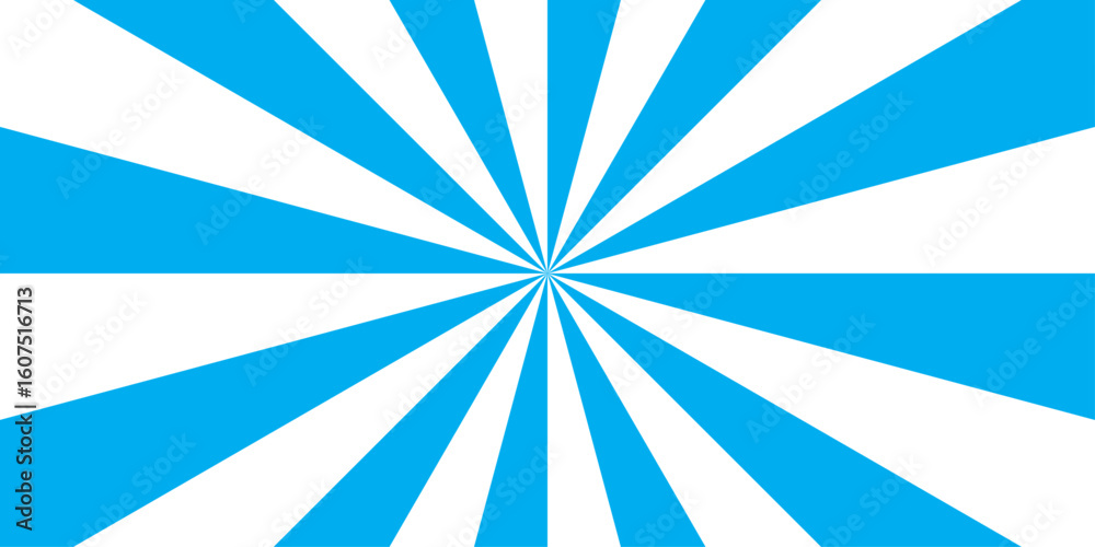 Fototapeta premium Vintage beam sunburst texture and Classic vintage sun rays pattern. Gradient white and blue vintage illustration vector sunshine texture. Funky ray elements with Classic vintage rays design.