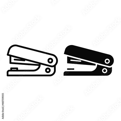 stapler isolated on white background