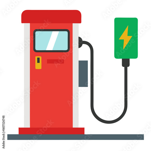 charging station white background