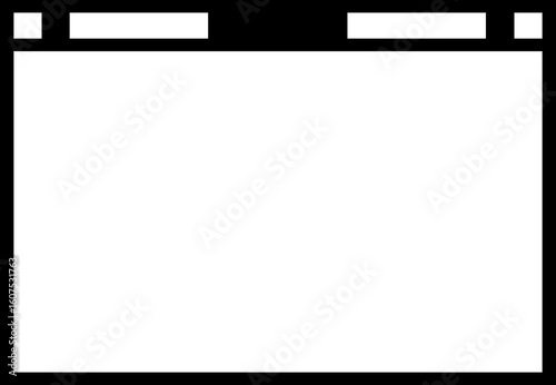 black icon. Abstract design. icon illustration in simple design. simple diseño en negro.
