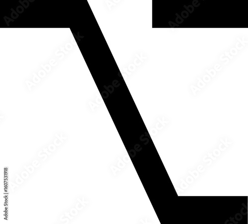 Black and white abstract icon illustration in simple design. simple diseño en negro. Illustrations creative.