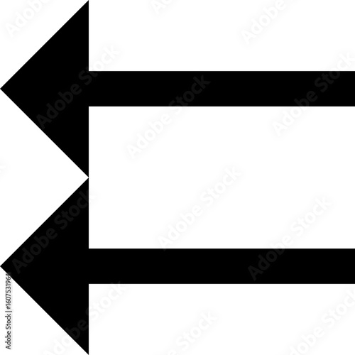 Black and white abstract icon illustration in simple design. simple diseño en negro. Illustrations creative.