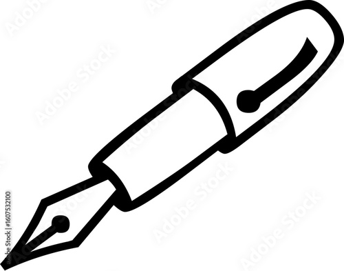 Black and white abstract icon illustration in simple design. simple diseño en negro. Illustrations creative.
