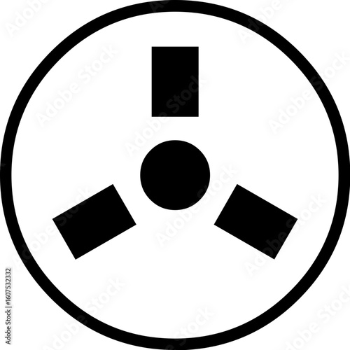 B/W.  figura abstracta. simbolo. vector, icono, ilustración, símbolo, designio, animal, firmar, dibujos animados, silueta. formas. concepto de diseño.