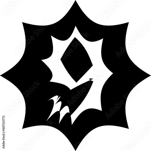 B/W Abstract forms and symbols. symbols. figuras abstractas. diseño y formas abstractas. blanco y negro. Retro