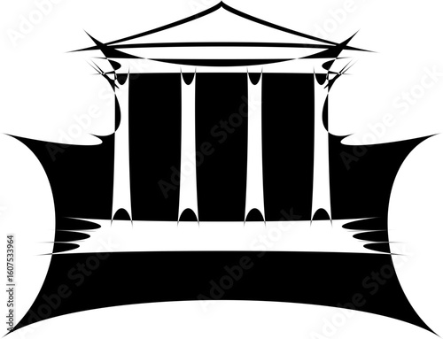 B/W Abstract forms and symbols. symbols. figuras abstractas. diseño y formas abstractas. blanco y negro.