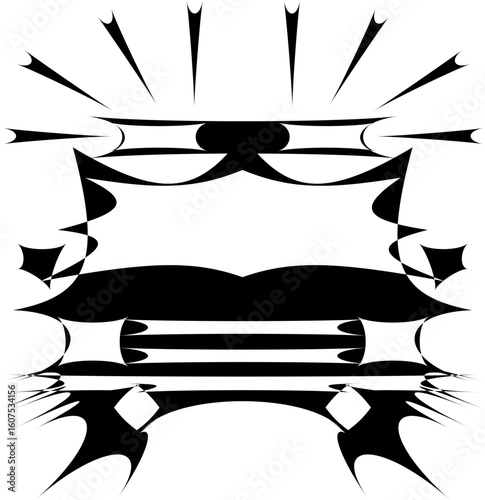 B/W Abstract forms and symbols. symbols. figuras abstractas. diseño y formas abstractas. blanco y negro.