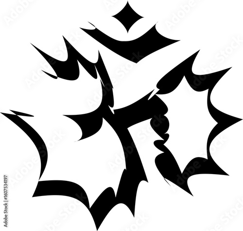 B/W Abstract forms and symbols. symbols. figuras abstractas. diseño y formas abstractas. blanco y negro.