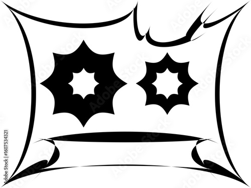 B/W Abstract forms and symbols. symbols. figuras abstractas. diseño y formas abstractas. blanco y negro.