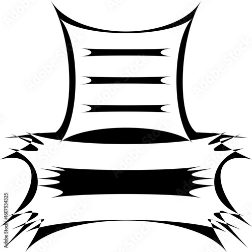B/W Abstract forms and symbols. symbols. figuras abstractas. diseño y formas abstractas. blanco y negro.