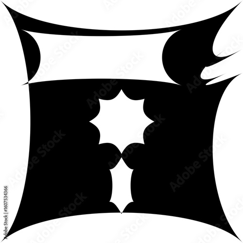 B/W Abstract forms and symbols. symbols. figuras abstractas. diseño y formas abstractas. blanco y negro.