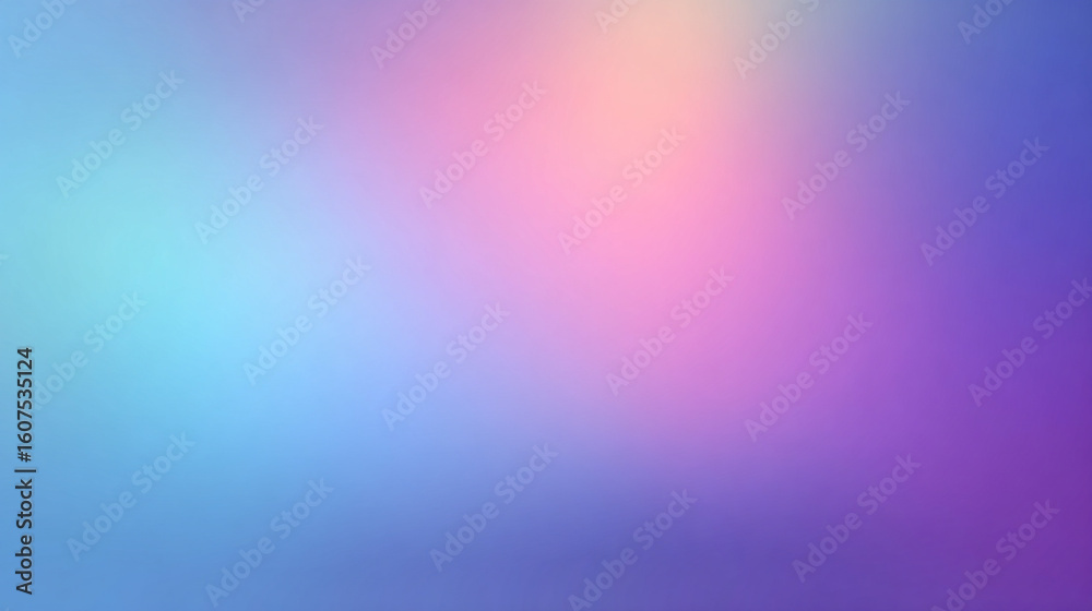 Fototapeta premium A soft gradient background transitions from steel blue to pale rose and white, evoking calm, balance, and modern sophistication through gentle color blending.