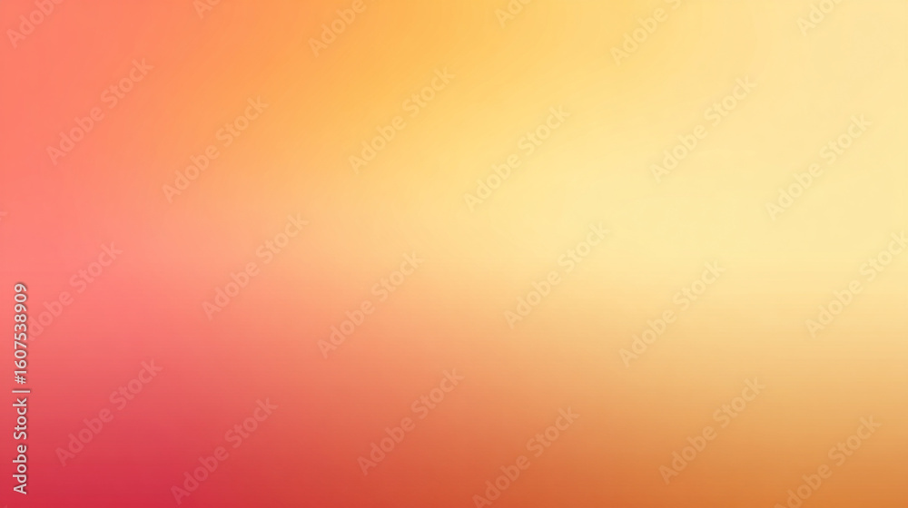 Obraz premium Warm gradient background featuring sunset peach, burnt amber, vanilla bean, and dust beige, symbolizing calm nostalgia, natural warmth, and the comforting beauty of soft, earthy transitions.