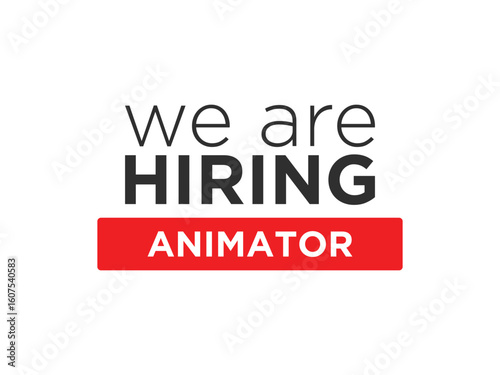 We are hiring animator for creative animation studio, join our team of talented animators today and create amazing content now