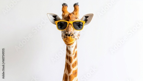 portrait of a giraffe