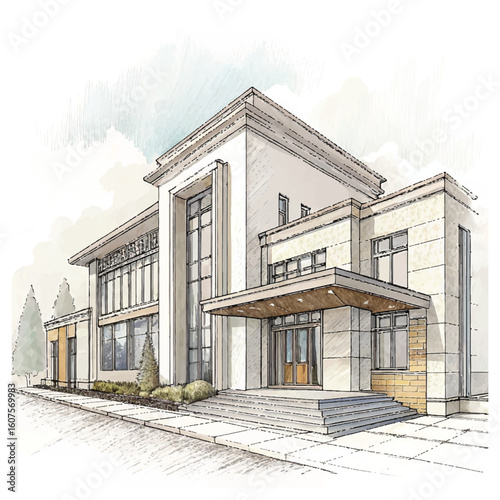 old building in the city of moscow