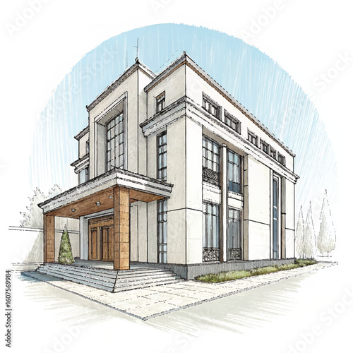 old building in the city