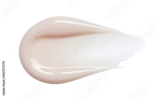Obraz na plátně Liquid foundation makeup swatch or smear
