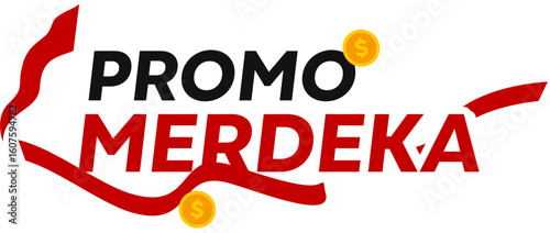 Spesial Promo Red Yellow Sale Label