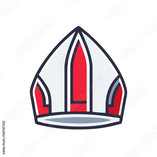 Mitre Hat Icon
