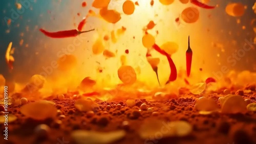 Spicy Potato Chips Explosion. (1)