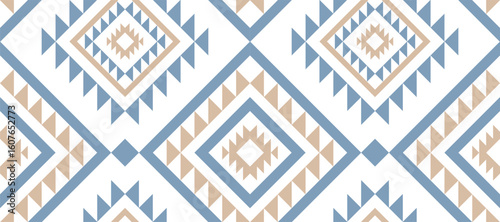 Seamless tribal pattern. Ethnic pattern design.