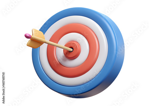 target goal icon, 3d rendering isolated on white | target goal icon, 3d rendering isolated on white