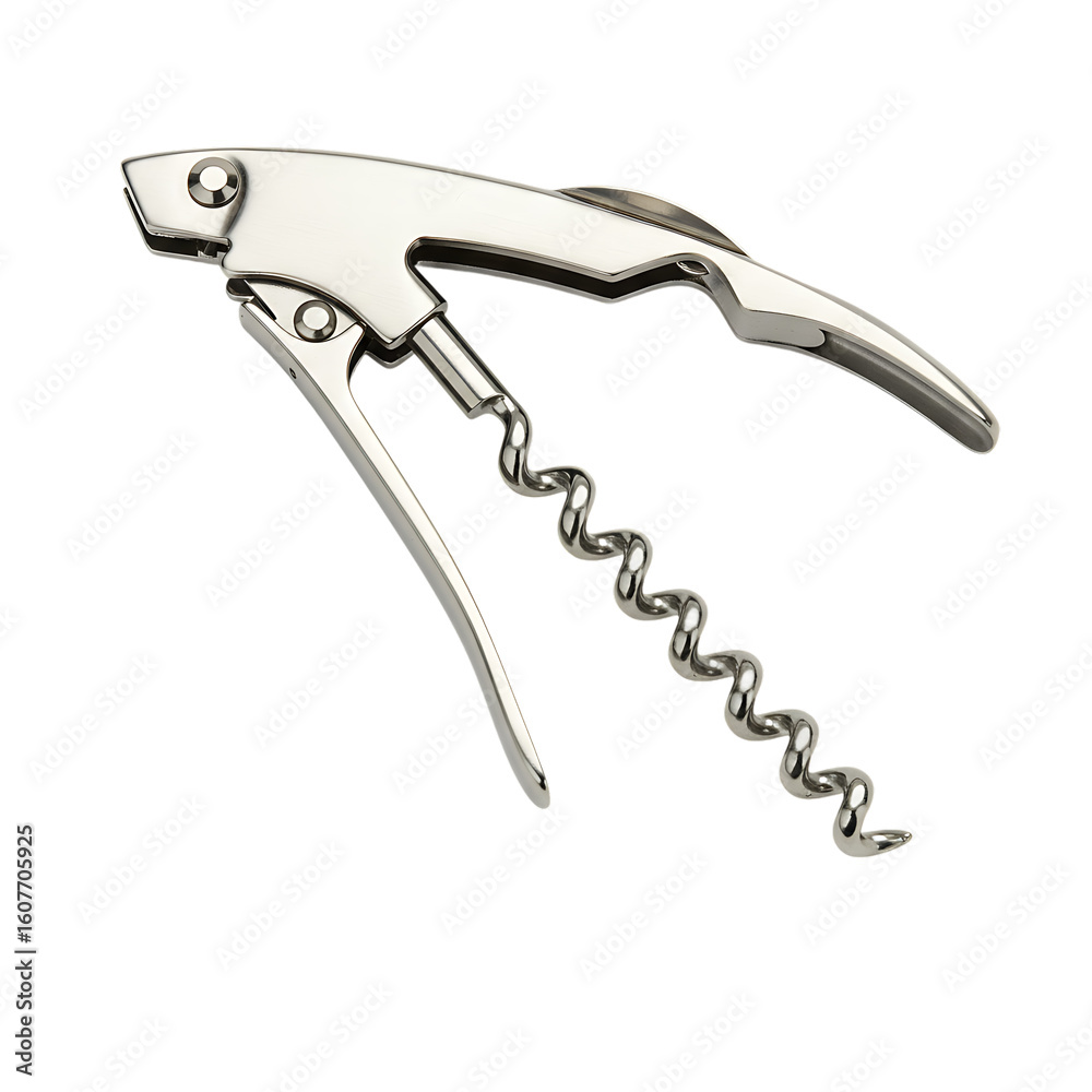 Stainless Steel Bottle Opener Tool on Transparent Background
Stainless Steel Bottle Opener Tool on Transparent Background