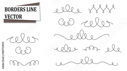 BORDER LINE VECTOR
