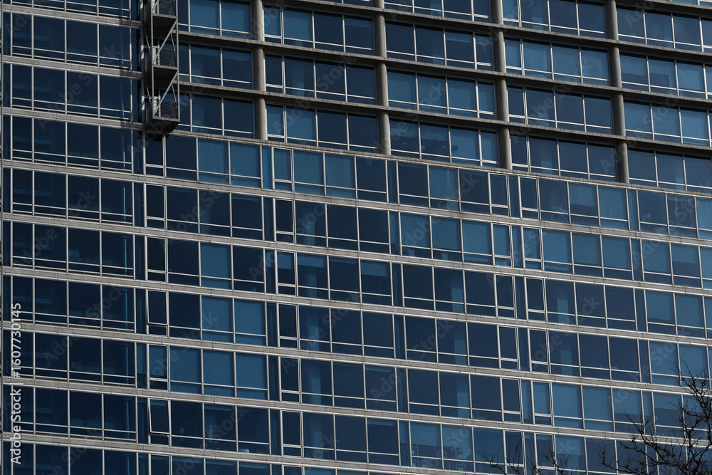 Obraz premium modern style building windows