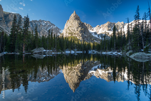 Lone Eagle Morning at Mirror Lake